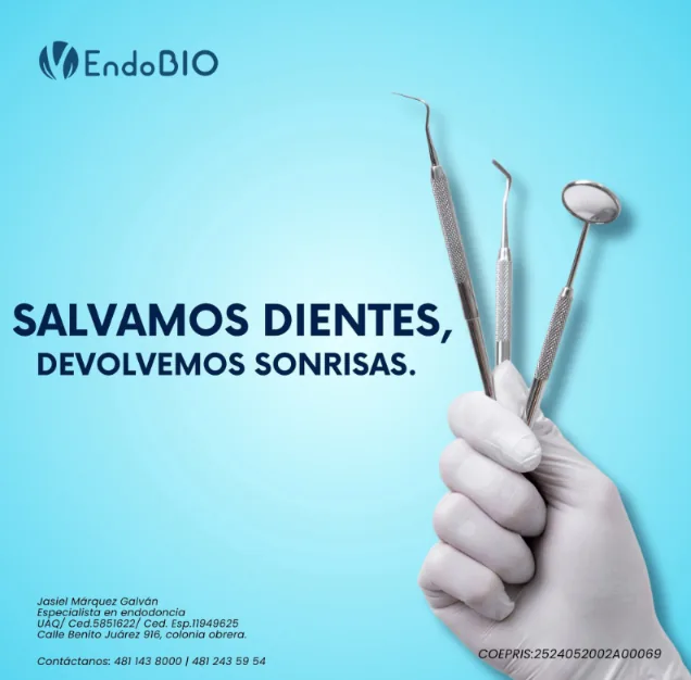 Publicación de EndoBio: Salvamos dientes, devolvemos sonrisas