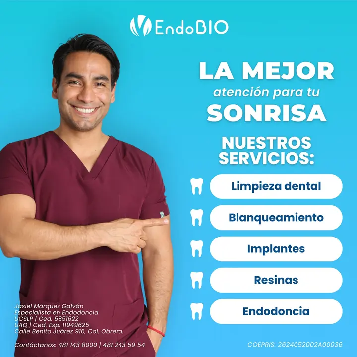 Publicación de EndoBio: La mejor atención para tu sonrisa, nuestros servicios